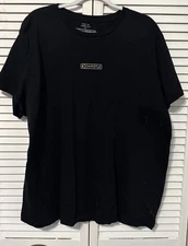 Chipotle Work Shirt Organic Cotton Adult 2x  Black  Cool