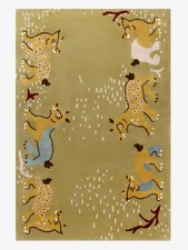 Yellow Hand Tufted Area Rug Nz Wool Handmade Carpet Area Luxury Rug for home