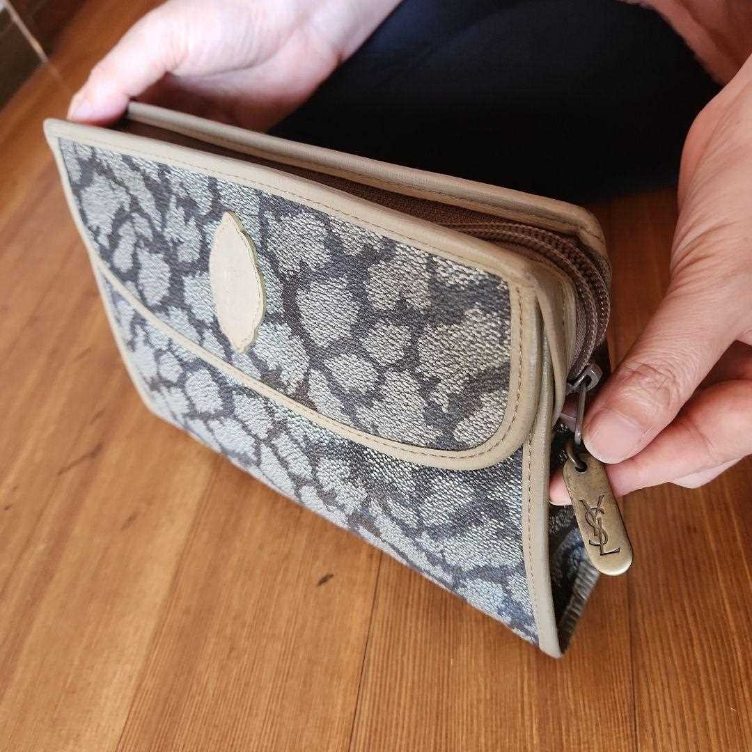 Yves Saint Laurent s borsa marrone formale casual donna unisex usata dal Giappone