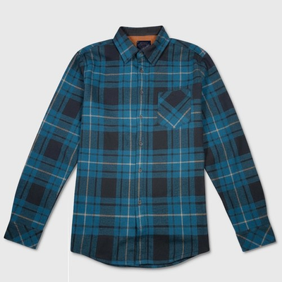 #ad #ad Nomad Thermal Lined Flannel Shirt NWT Mens Medium Turquoise #48813 F8 $29.99