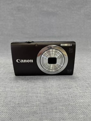 Canon PowerShot A2400 IS HD Black 16.0MP Digital Camera English 5x