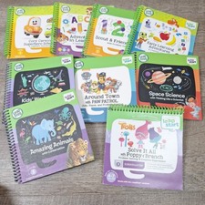 LeapFrog LeapStart Book Lot of 9 Preschool Pre-K Math Reading Paw Patrol