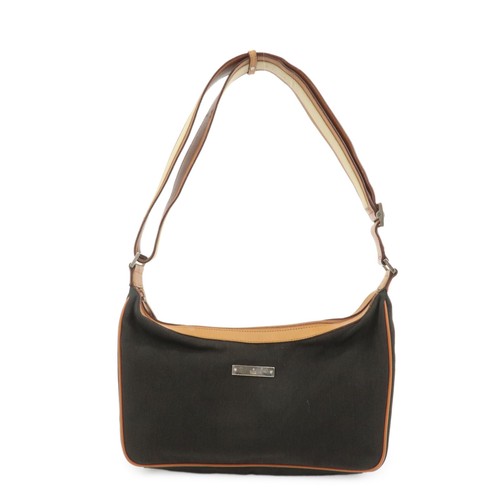 Sac à main bandoulière GUCCI toile cuir marron foncé 019・0460 authentique occasion F/S - Photo 1/24