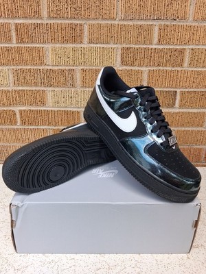 Nike Air Force 1 '07 LV8 Low Glam Rock Pack Black White Nby  sz 10 Men