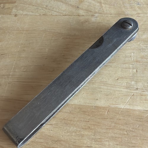 Indestro Super 10 Blade Folding Feeler Gauge Set No. 210 Vtg Made in USA - Bild 15 von 15