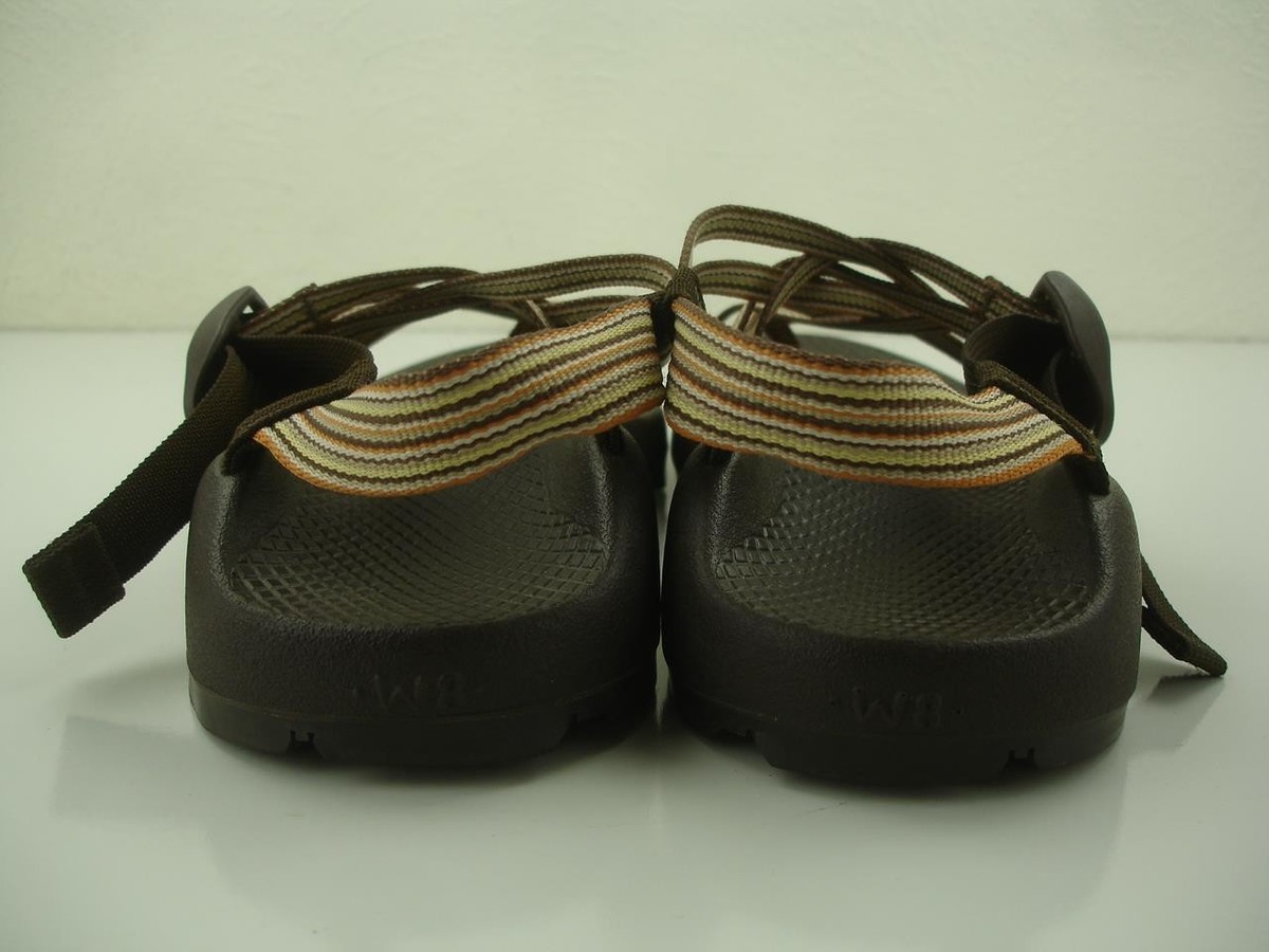 Women's 8 M Chaco ZX2 ZX/2 Classic Vibram Unaweep Sandals Brown