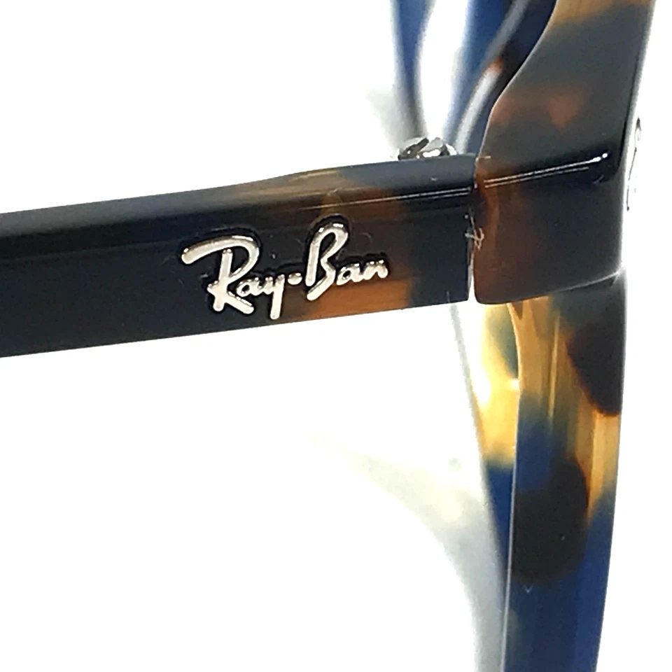 Ray-Ban Eyeglasses Frames RB5397 ELLIOT 8174 Havana Blue Tortoise 50-19-145 - Image 4 of 4