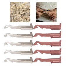 10Pcs Uncinetto 22/40/48 Ago Parti di Macchine per Maglieria Infila di Lana di
