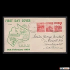 1953 Produce Food Red Strip FDC