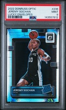 2022 PANINI DONRUSS OPTIC LUCKY ENVELOPES #236 JEREMY SOCHAN RC 3/8 PSA 9