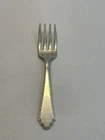 Lunt Sterling Silver William and Mary Baby Fork 4" 1921 16.1g