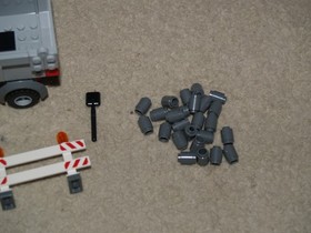 Lego City Tipper Truck 4434 - near complete missing 1x figure