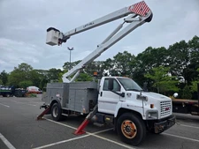 2008 GMC bucket truck, 48K miles, Lift-all LOM-50, 55' boom