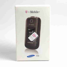 Samsung T159 T-Mobile Flip Phone W/ Box Works With Sim Vintage Cellular Flip
