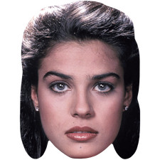 Kristian Alfonso (80s) Celebrity Mask, Flat Card Face, Fancy Dress Mask