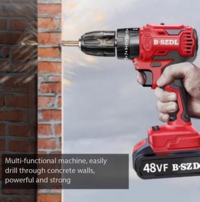 High-Power Brushless Cordless Drill/Impact Driver/Electric Screwdriver 12V/48V