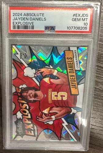 2024 Jayden Daniels Absolute Explosive RC PSA 10 SSP Case Hit!!!