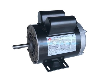 NEW 2 HP SPL Compressor Duty Electric Motor, 3450 RPM, 56 Frame, 5/8'' Shaft D...