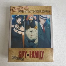SPY x FAMILY Season 2 Limited Edition Blu-Ray & DVD Set W/ Art Book Cards NEW