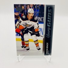 2021 - 22 Upper Deck SERIES  1 - YOUNG GUNS - SIMON BENOIT  - DUCKS #228 - YG