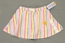 Cat  Jack - Striped Skort With Pockets - Girls 4T - NWT