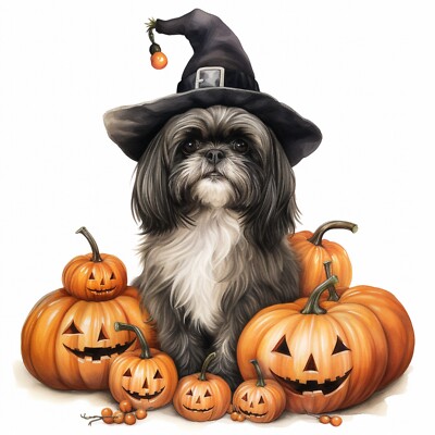 100X Shih Tzu Auto Aufkleber 9x9 cm Hunde Sticker Wetterfest & Selbstklebend