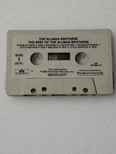The Allman Brothers "The Best Of The Allman Brothers" Cassette Released 1980