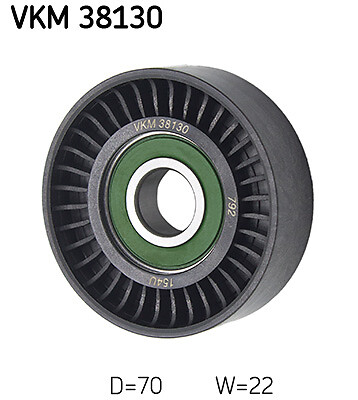 Skf Vkm 38130 UMLENK-/FÜHRUNGSROLLE, Keilrippenriemen Links Links Unten Oben FÜR-image