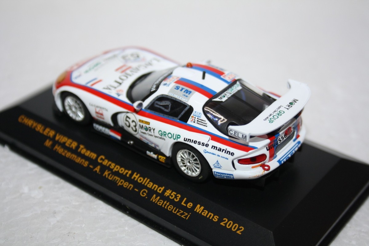 Miniature Ixo 1/43 LMM035 - Chrysler Viper Team Carsport Holland - Le Mans 2002