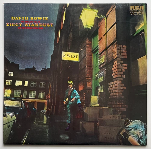Vtg DAVID BOWIE Album ZIGGY STARDUST Record 70's PRESSING Vinyl Lp OG NEAR MINT!
