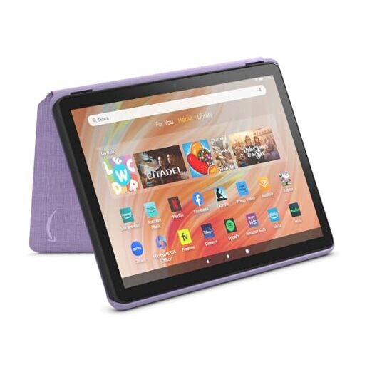 Amazon Fire HD 10 Tablet Protective Cover (Only compatible with 13th Lilac