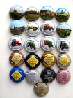 Lot No. 1943 of 21 Champagne Capsules, (see designation)