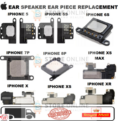 iPhone 5 5C 5S 6S 7P 8P X XR XS MAX 11 11 Pro 12 Pro Max Ohr Lautsprecher Ersatz