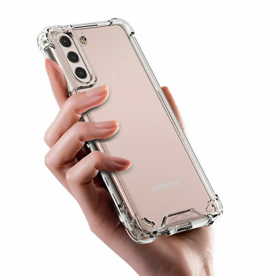 Stoßfeste durchsichtige Handyhülle Silikonrand für Samsung S25 S25+ S25 Ultra