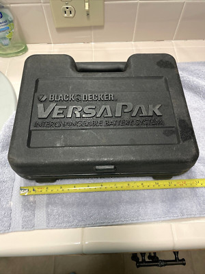 Empty Black & Decker Versa-Pack interchangeable system Case