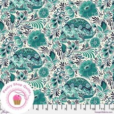 TULA PINK Free Spirit BESTIES NO RUSH 216 Blu...