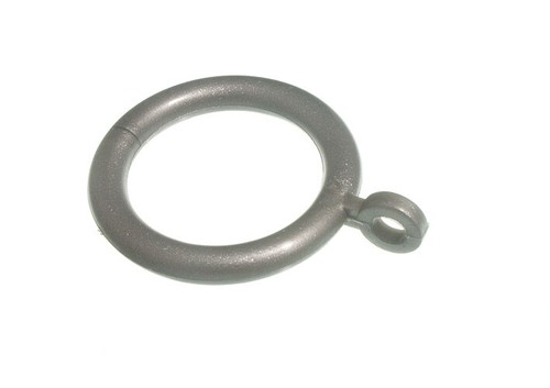 24 Anelli Per Asta Tenda Con Occhielli Fissi – Cromati, Diametro Interno 25mm, Per Aste Fino A 20mm - 3