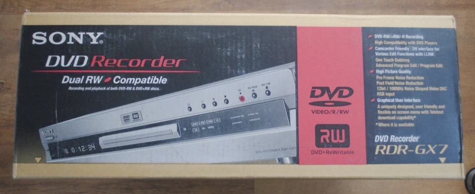 💥NEW Sony RDR-GX7 DVD Recorder – Dual RW Compatible RRP £500 💥 - Image 3 of 4
