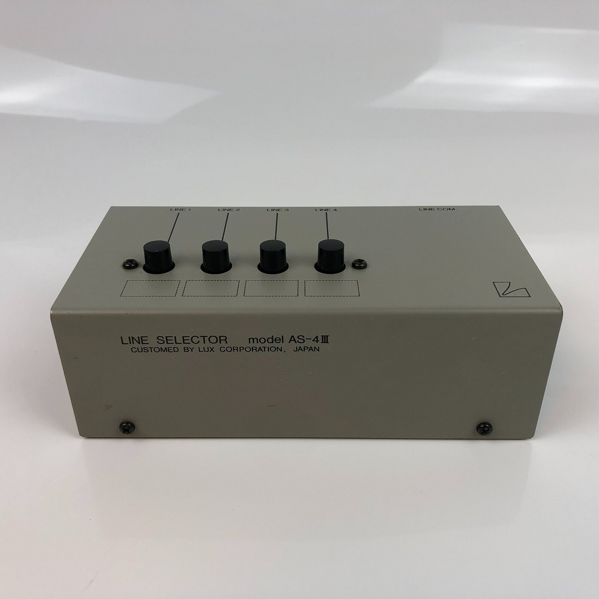 Luxman AS-4III RCA Line Selector 4 Channels EXP Shipping