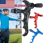 Compound Bow Release Aids Can Rotate 360° Aluminum Thumb Release Archery Hunting