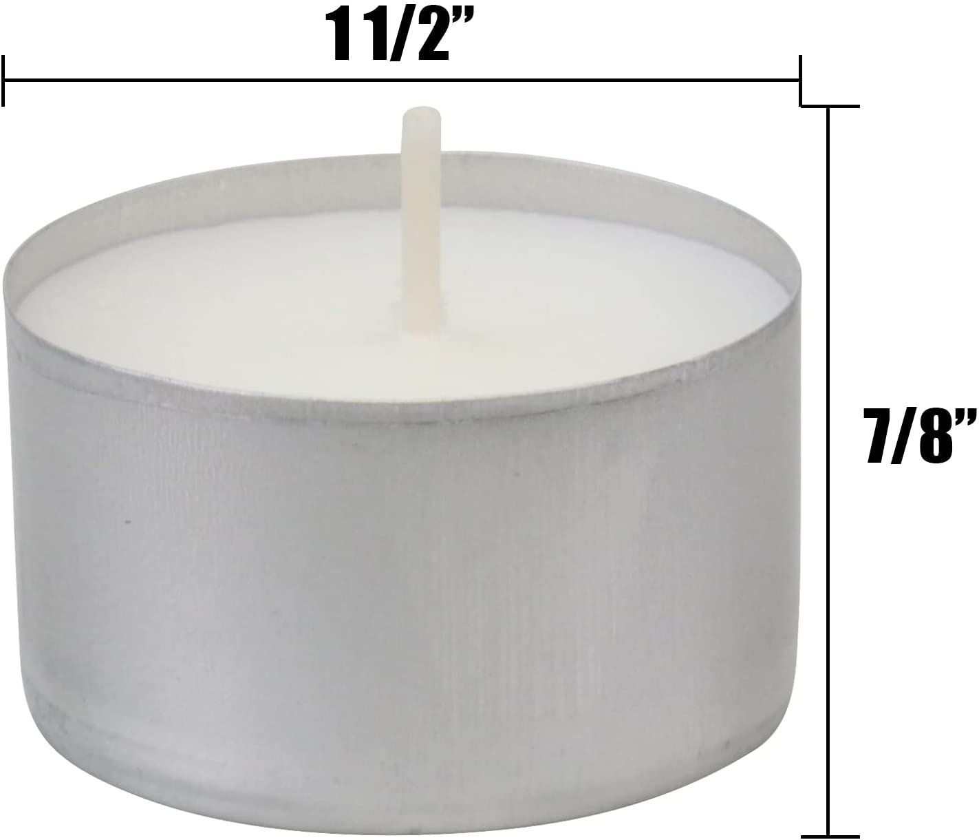 Stonebriar 100 Pack Unscented 8 Hour Extended Burn Time Tea Light Candles Whi.. eBay