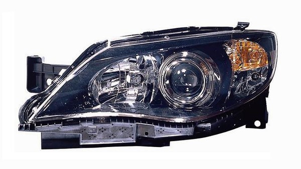 Faro Fanale Proiettore DX H7-HB3 Vorne Rechts Subaru Impreza 2008 Schwarz-image
