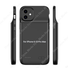 6800mAH Battery Charger Case Power Bank Cover For iPhone 11 12 13 14 15 XR XS X