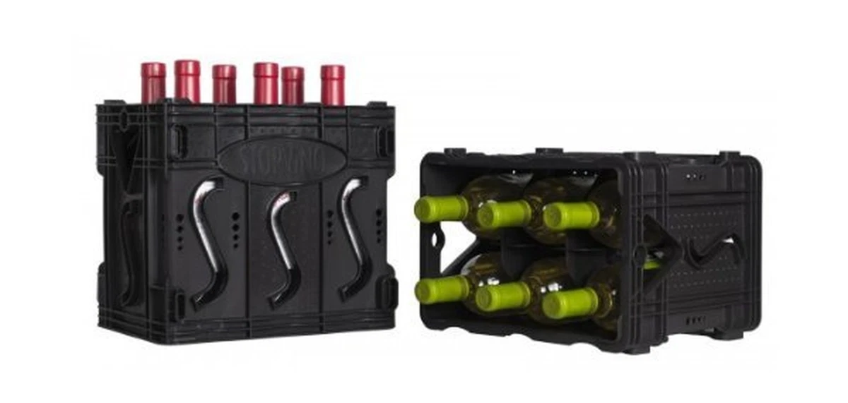 Storvino nero outlet wine storage container