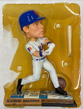 Kazuo Matsui New York Mets Limited Edition Bobblehead w/ DAMAGED BOX