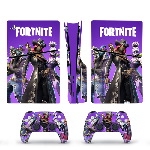 Fortni PS5 Slim Disk Skin Sticker Decal Aufkleber Wrap Vinyl Playstation 5 Slim - Bild 2 von 19