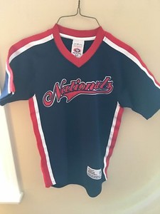kids washington nationals jersey