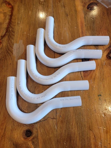 Condensate P-Trap PVC 3/4" *303330 Use with air conditioners and heat pumps 5pk - Picture 1 of 3