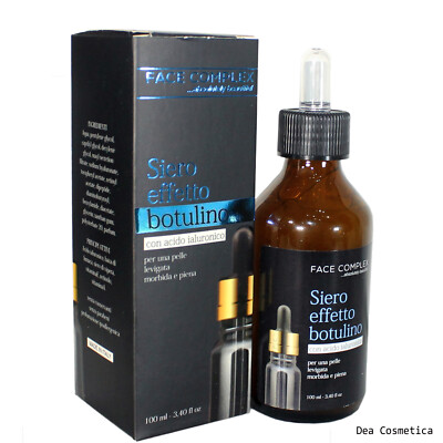 BOTULINO Effekt Gesichtsserum mit Anti-Falten-Hyaluronsäure mit Vitamin A,E