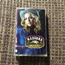 MADONNA MUSIC 2000 BRAND NEW CASSETTE TAPE NEVER OPENED MAVERICK PRINT